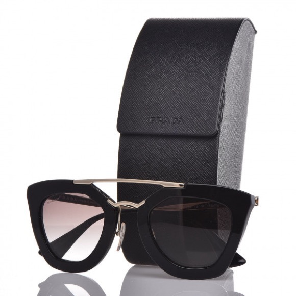 PRADA Cinema Bridge Cat-Eye Sunglasses - Picture 1 of 16